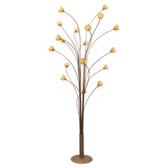 Large Light Tree Floor Lamp 1980s Holland