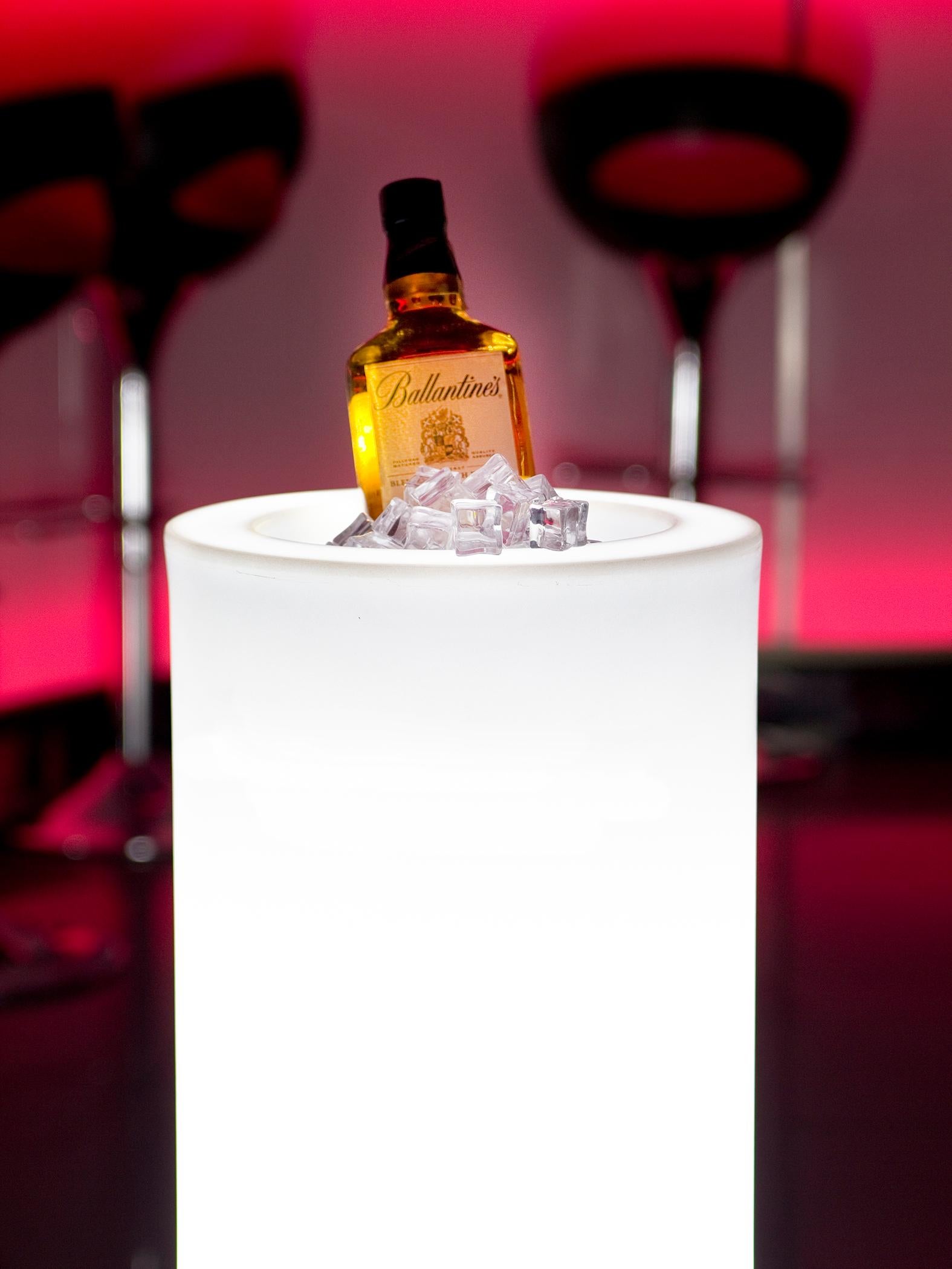 Post-Modern Large Lighted I-Pot by Giò Colonna Romano For Sale