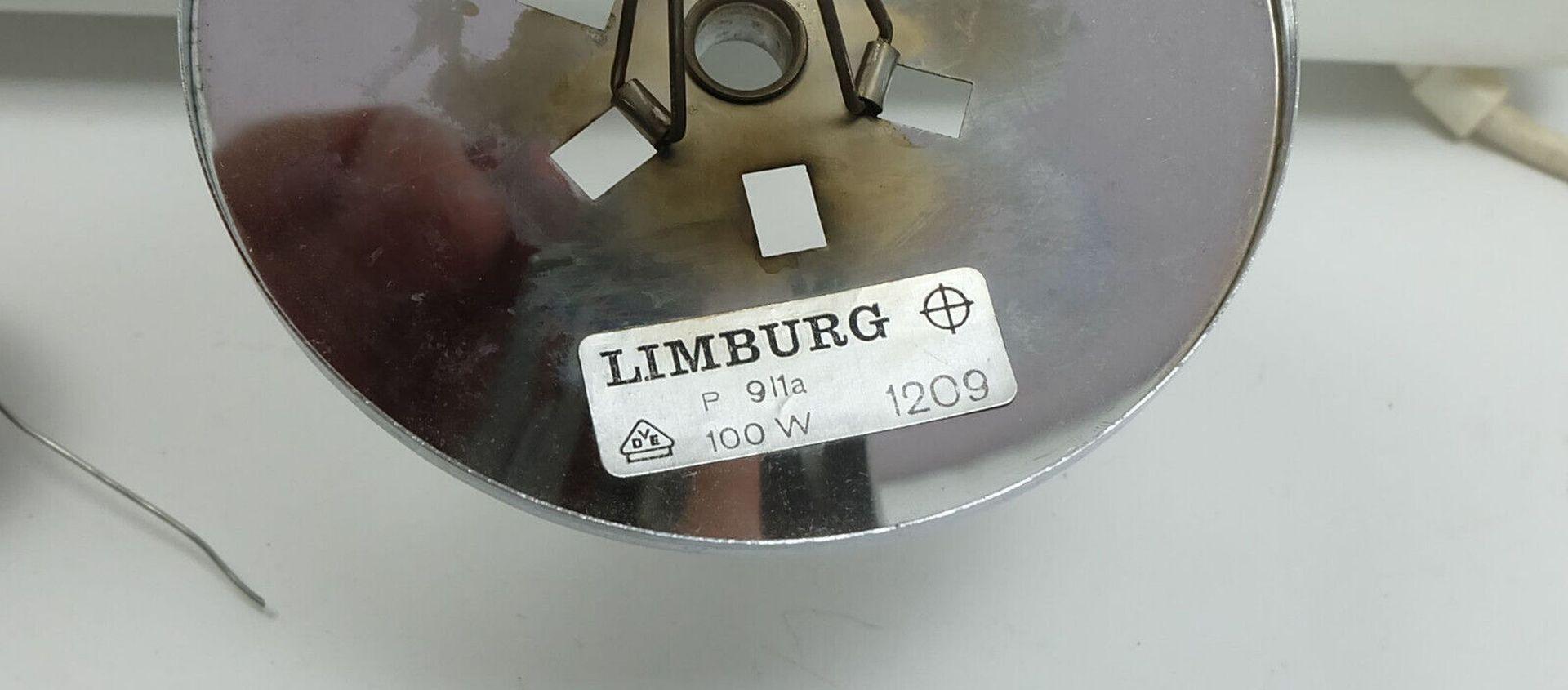 large limburg mid century bubble glass PENDANT LIGHT model P 911 a 1209 clear gl For Sale 4