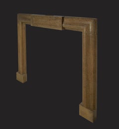 Large Limestone Bolection Chimneypiece Fireplace