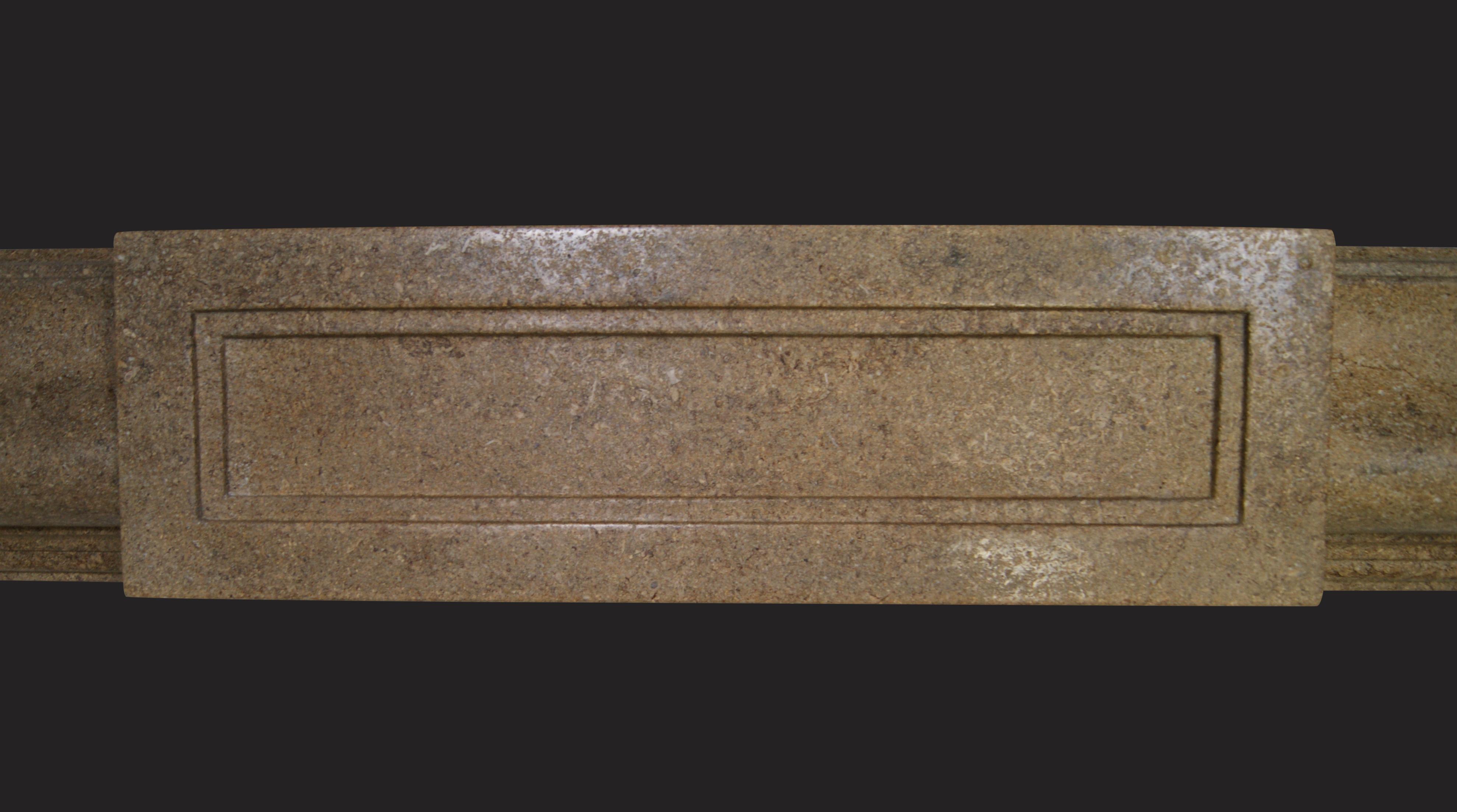Georgian Large Limestone Bolection Chimneypiece Fireplace For Sale