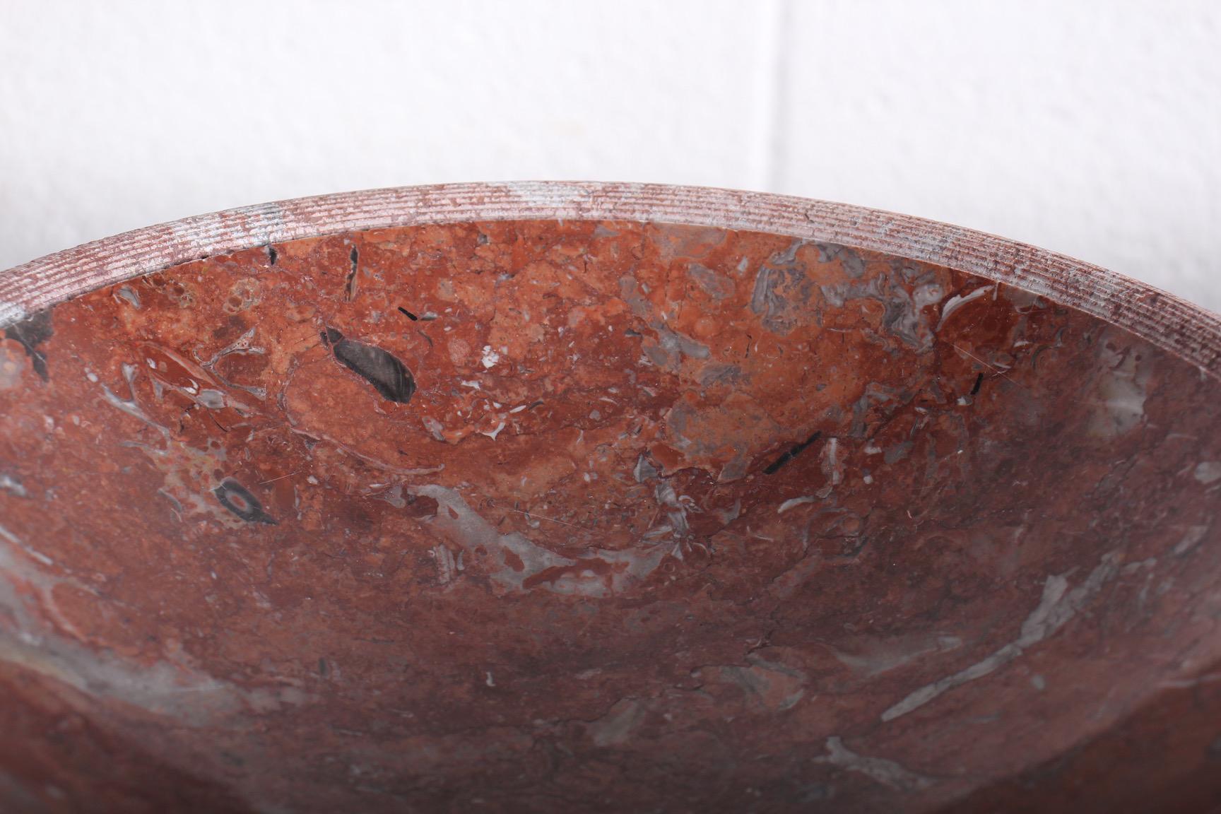 Large Limestone Bowl by Giancarlo Cacciatori 6