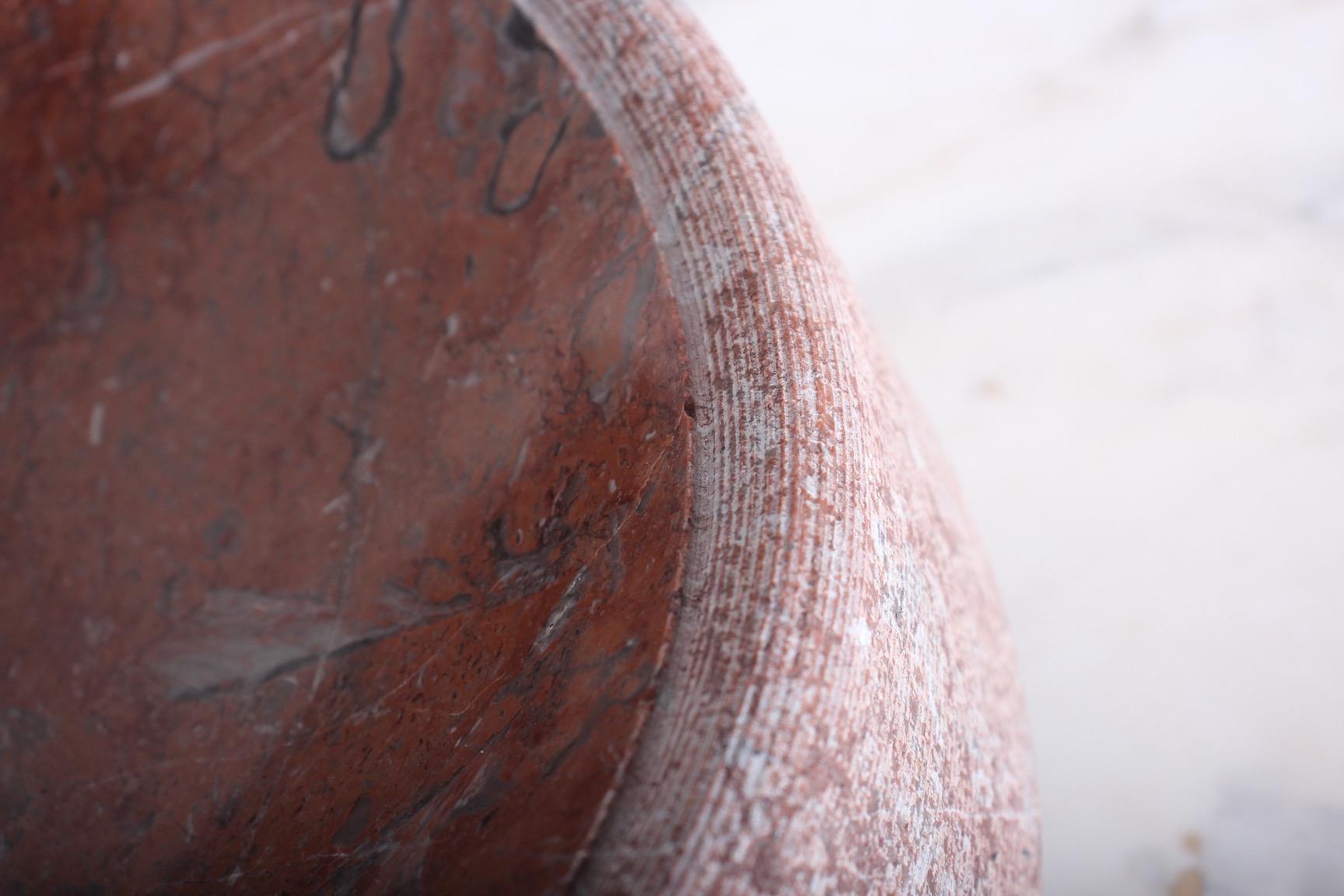 Large Limestone Bowl by Giancarlo Cacciatori 1