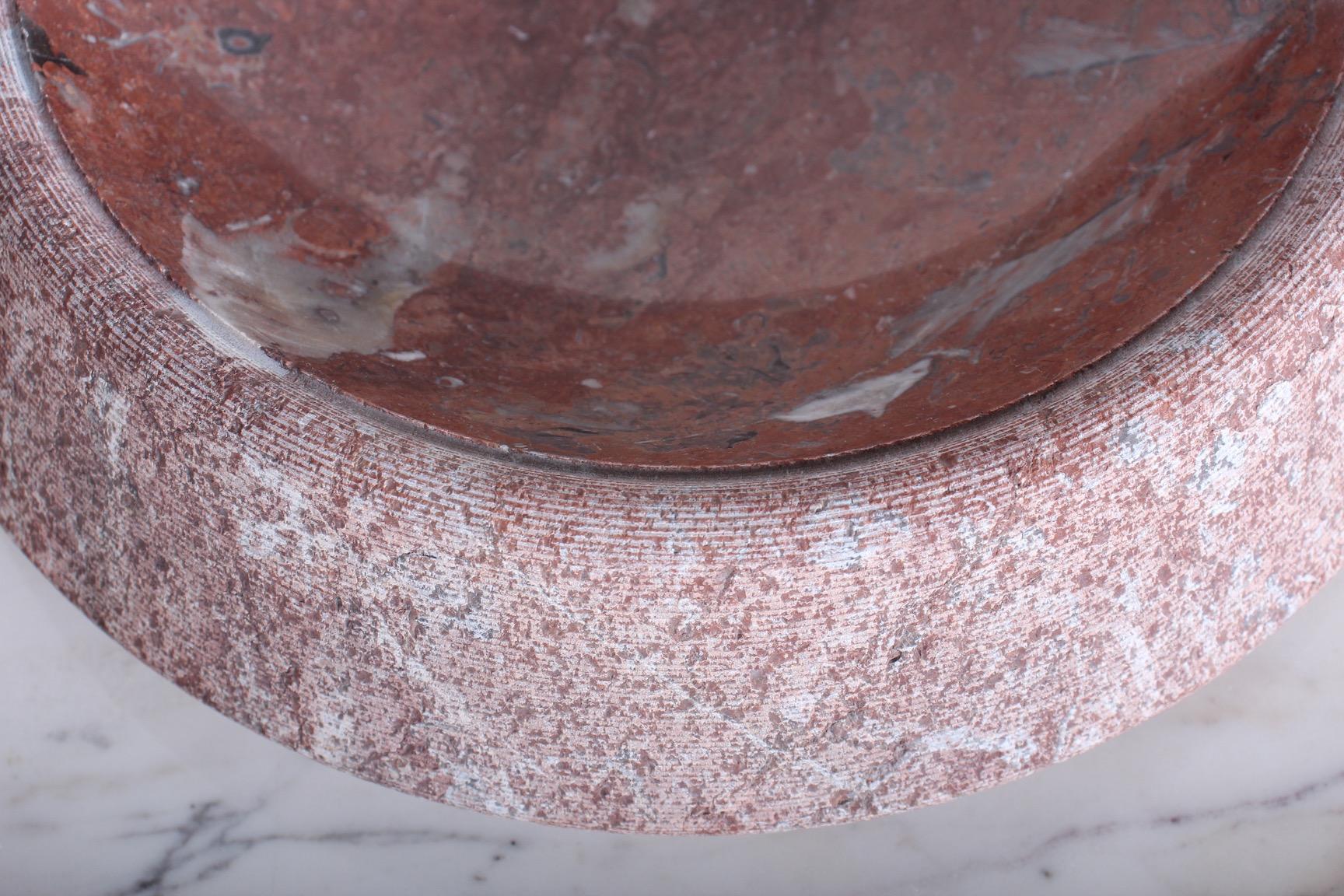 Large Limestone Bowl by Giancarlo Cacciatori 2