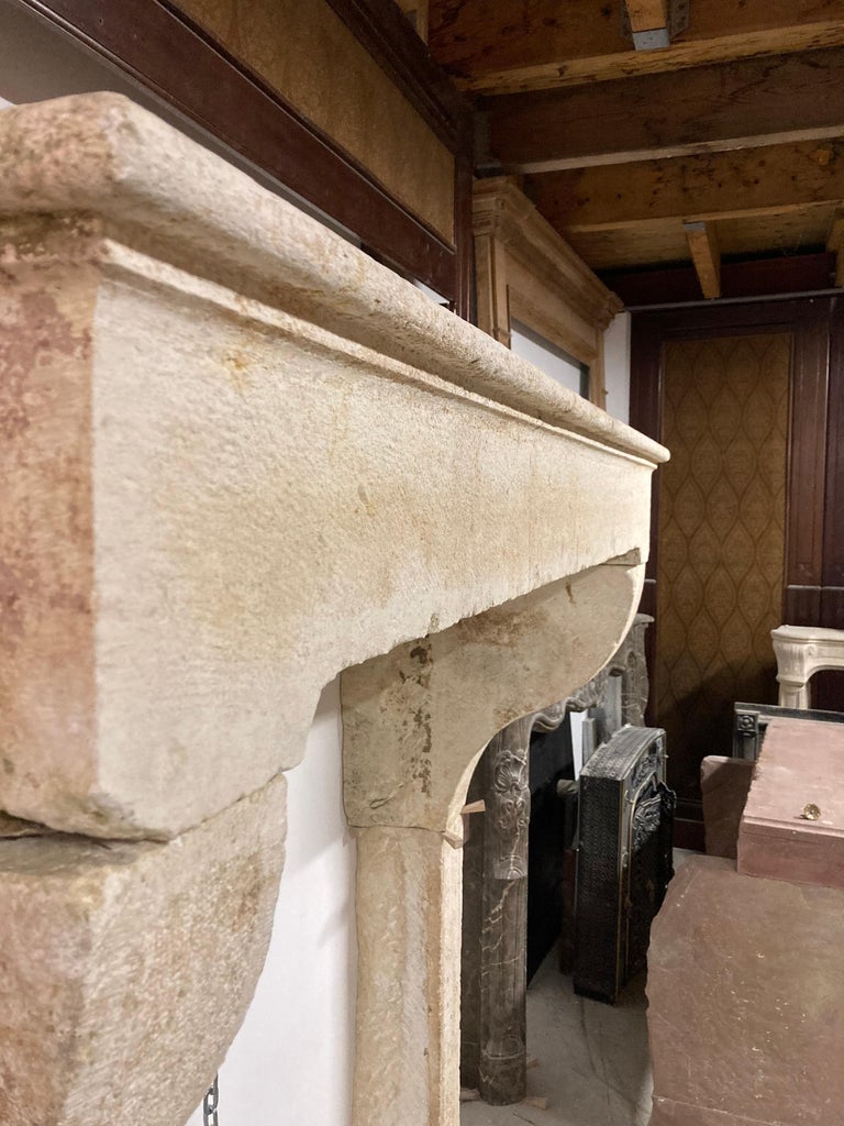 Large Limestone Fireplace Mantel For Sale at 1stDibs limestone outdoor fireplace