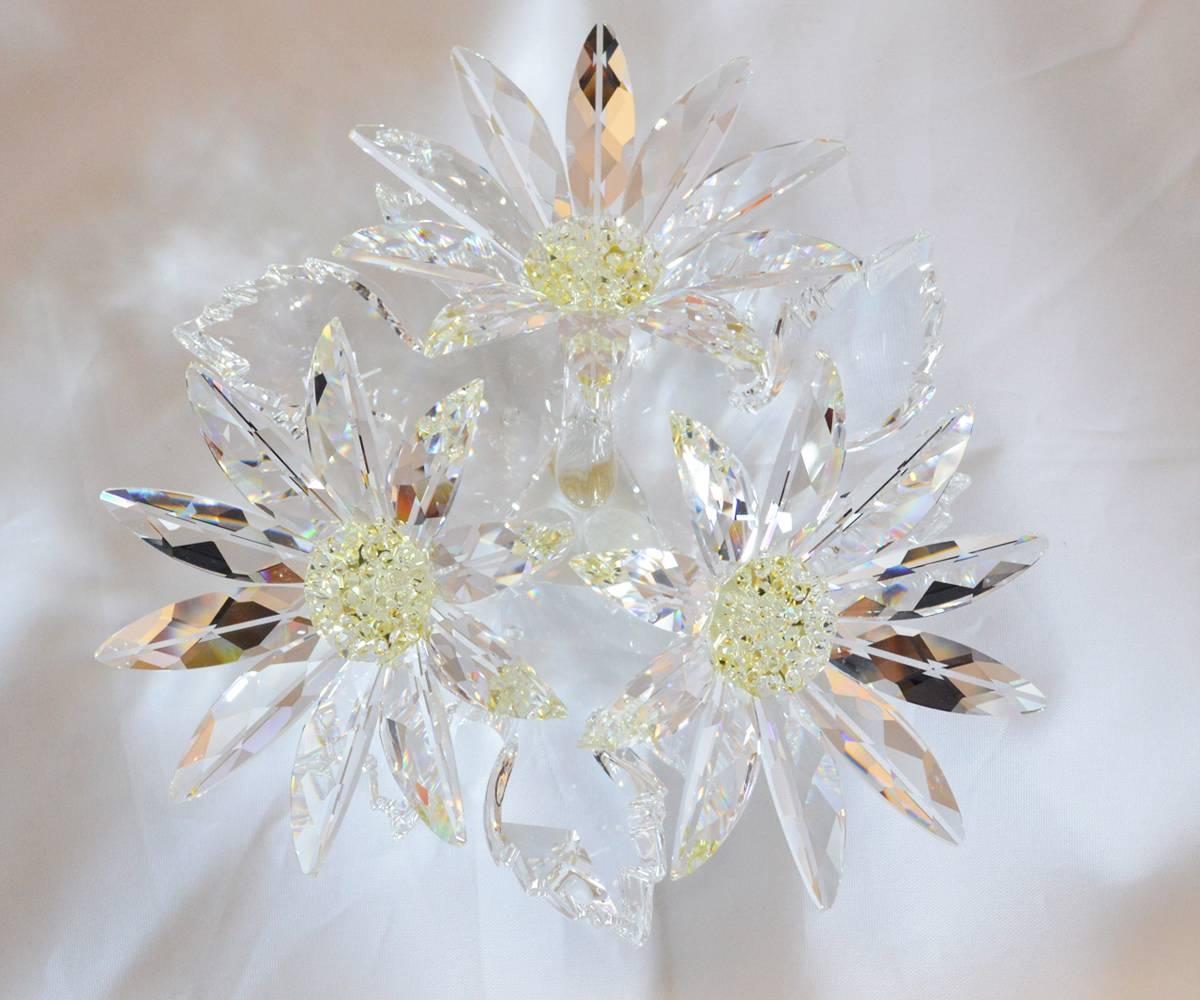 Modern Large Limited Edition Swarovski Flower Arrangement