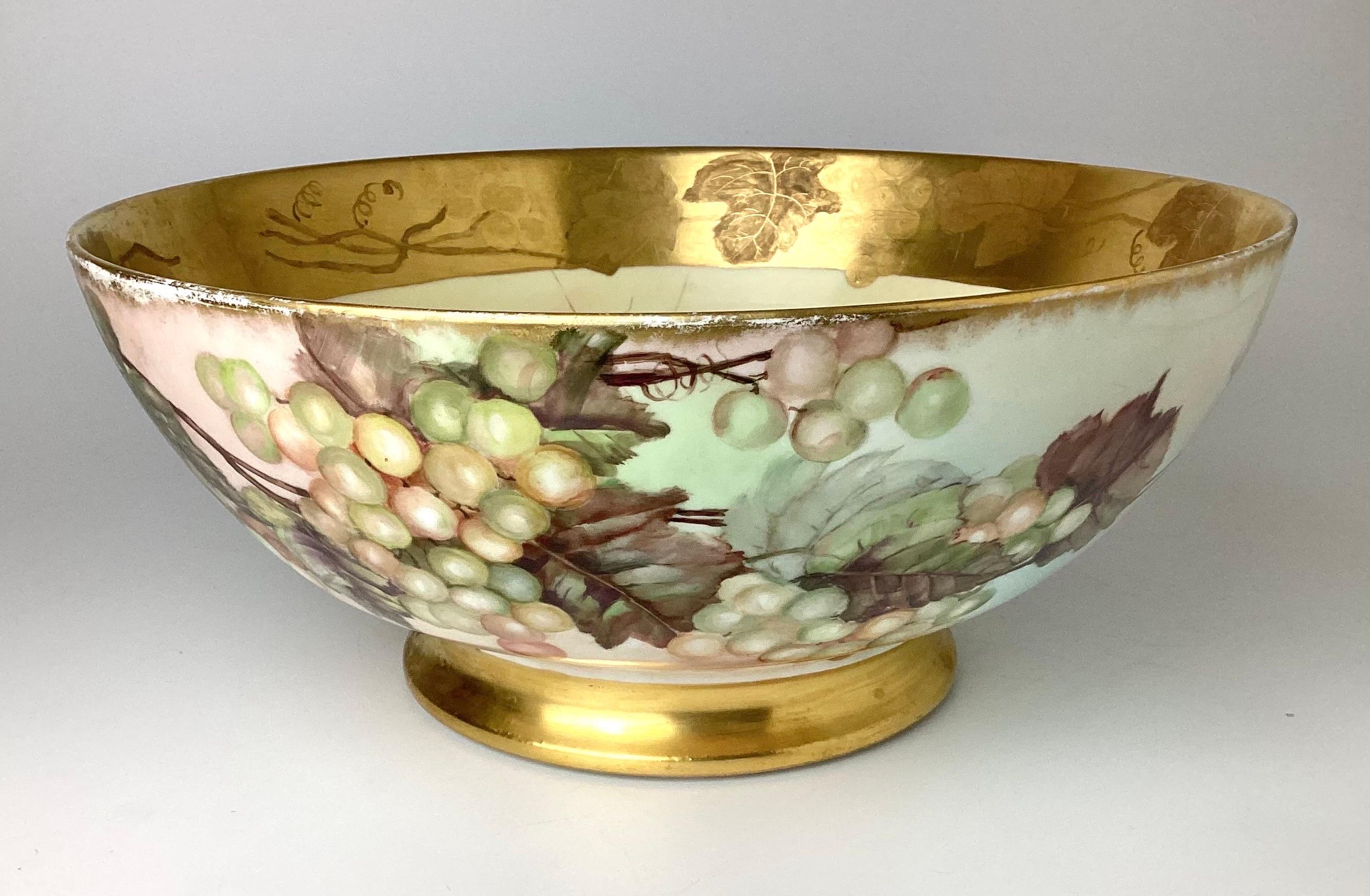 limoges punch bowl