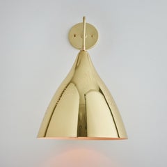 Large Lisa Johansson-Pape '270' Perforated Brass Wall Lamp