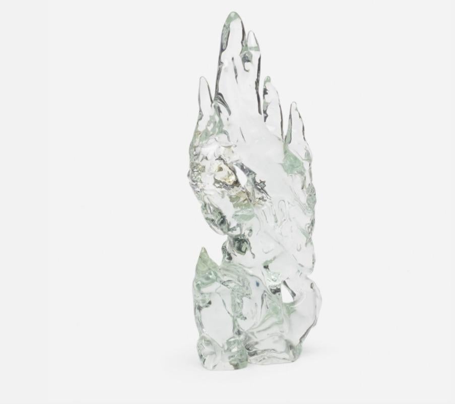 Italian Large Livio Seguso Glass Sculpture