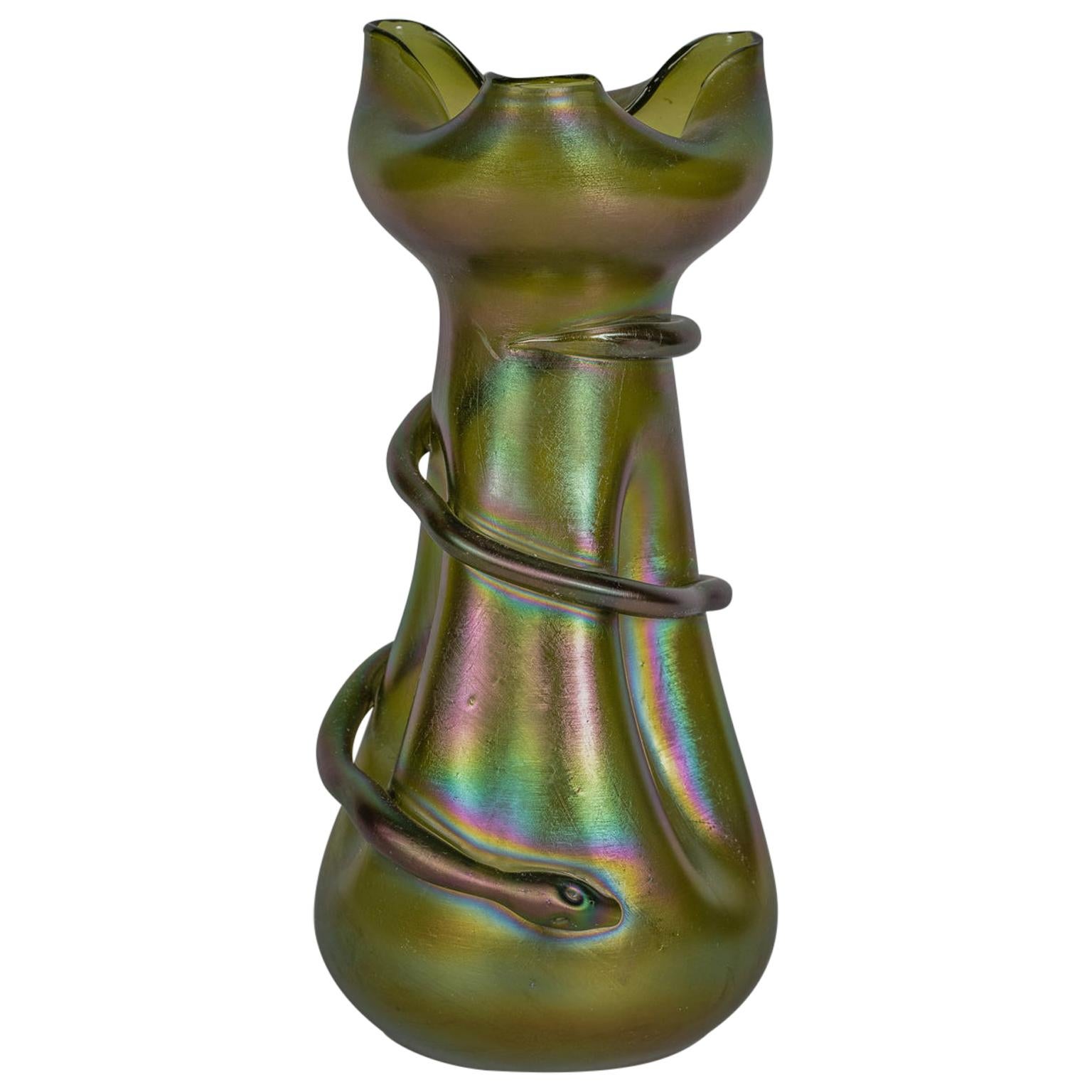 Grande vaso Loetz Glass, circa 1900