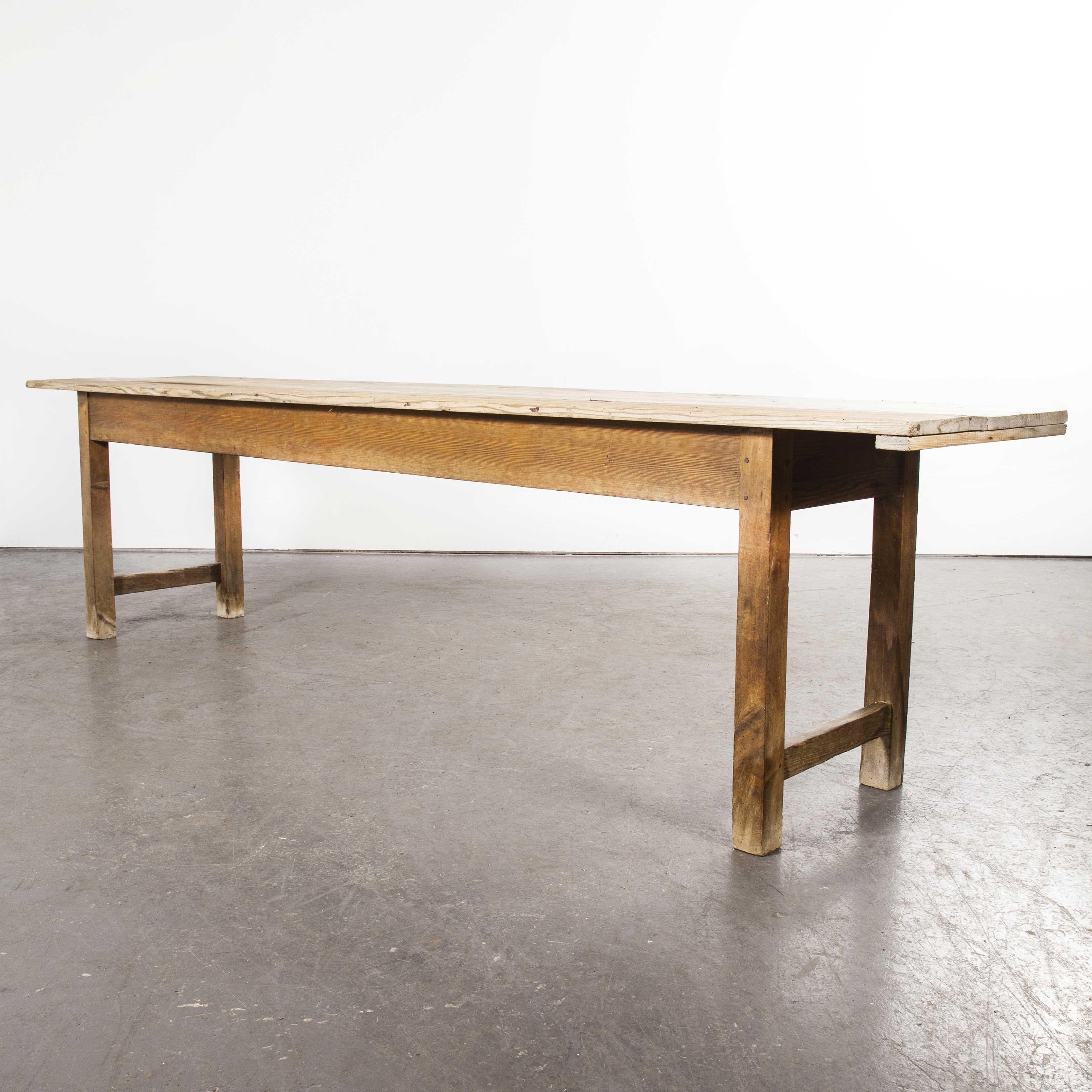 long rectangular table