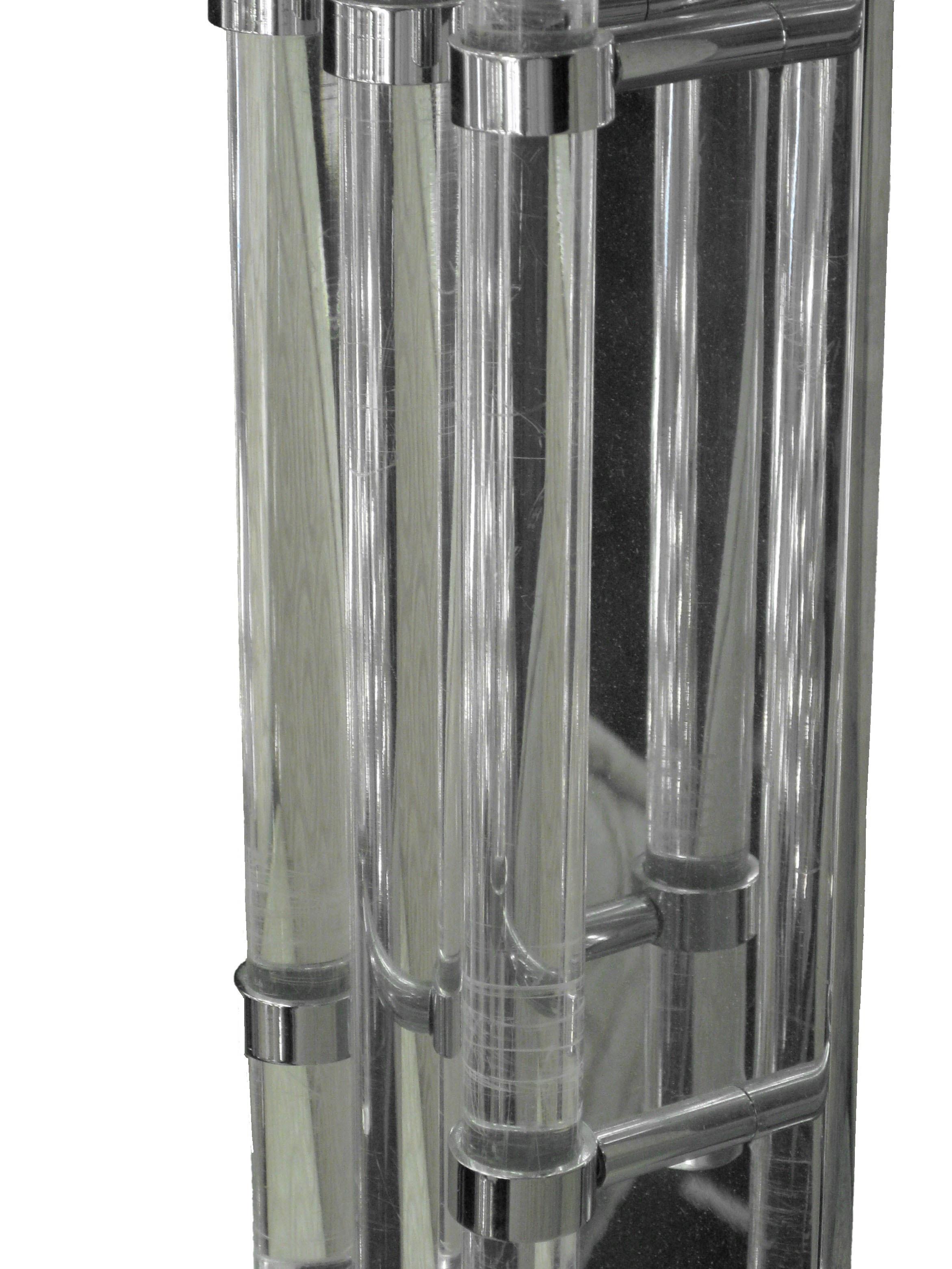 Large, long, vertical French Modernist Wall Sconce, circa 1930 For Sale 3