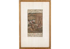 Large Lot of 26 Gilt Framed Painted Indian Miniatures