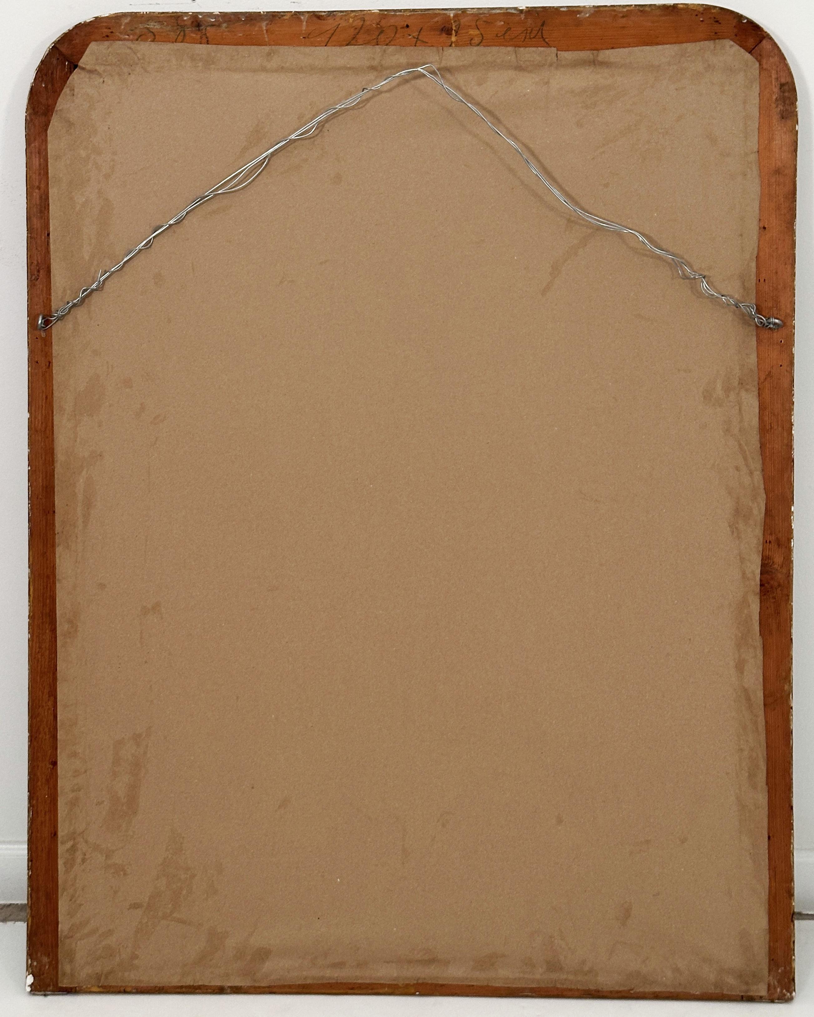 Großer Wand- oder Flurspiegel mit Arch-Top von Louis Philippe (H 47 1/4 x W 37 3/8) im Angebot 5