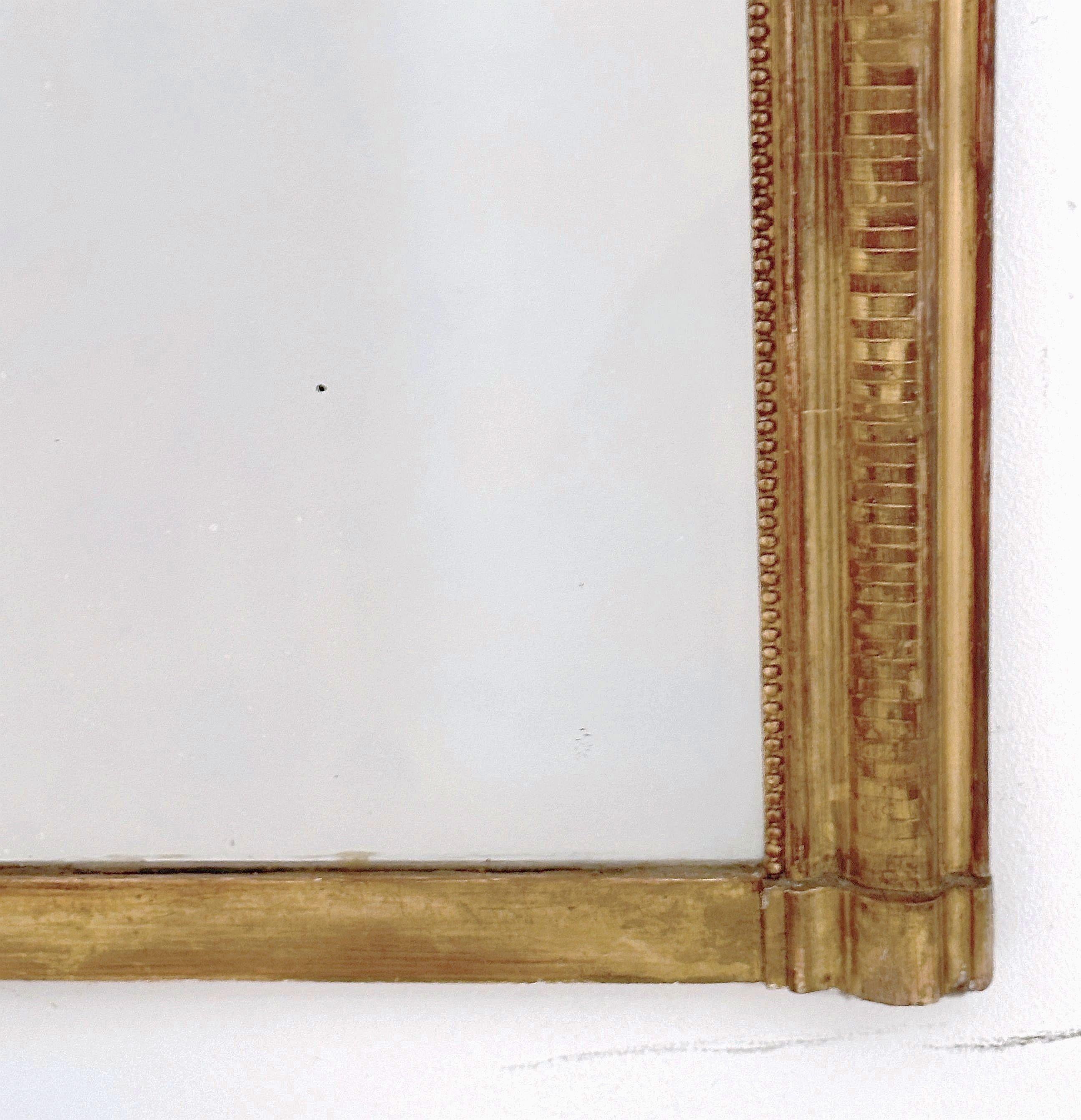Großer Wand- oder Flurspiegel mit Arch-Top von Louis Philippe (H 47 1/4 x W 37 3/8) im Angebot 2