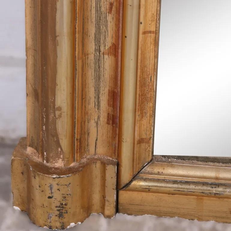 French Large Louis Phillipe Mirror From Paris For Sale