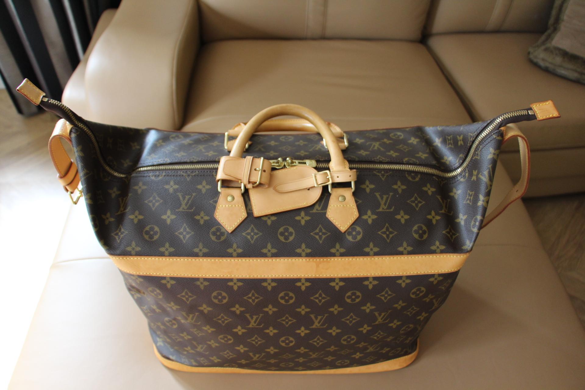 Große Louis Vuitton Tasche 45, Große Louis Vuitton Duffle Bag, Louis Vuitton Tasche im Angebot 3