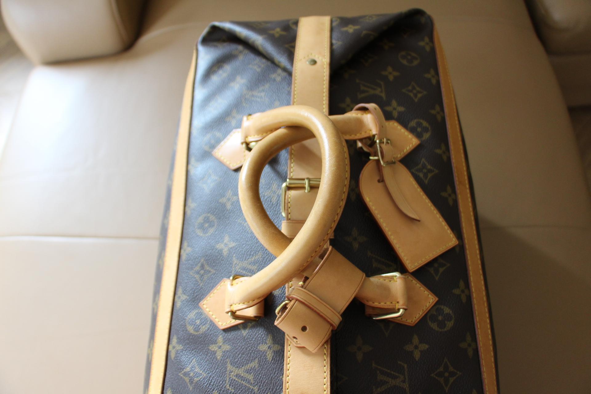 Large Louis Vuitton Bag 45, Large Louis Vuitton Duffle Bag, Louis Vuitton Bag In Good Condition For Sale In Saint-ouen, FR