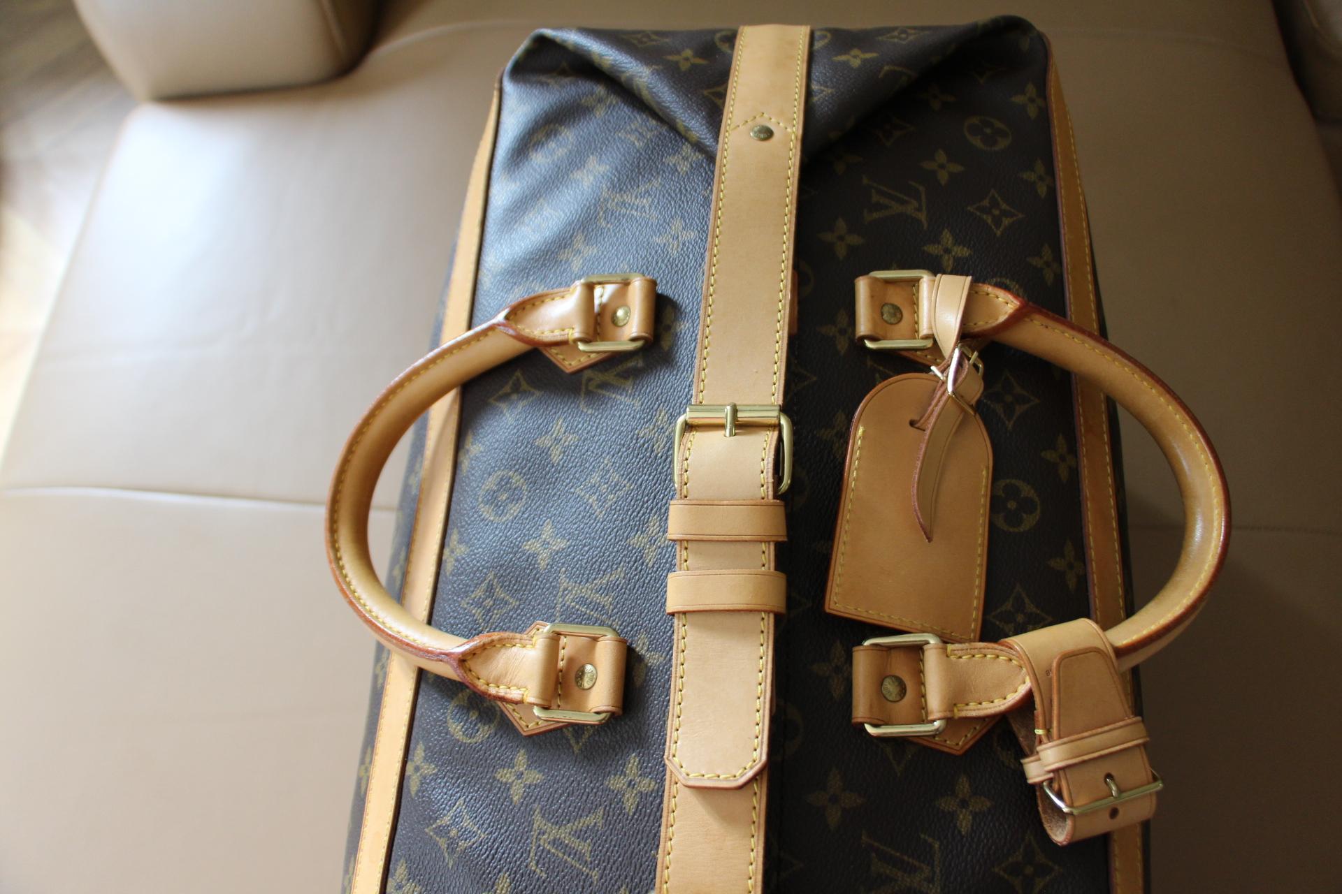 Women's or Men's Large Louis Vuitton Bag 45, Large Louis Vuitton Duffle Bag, Louis Vuitton Bag For Sale
