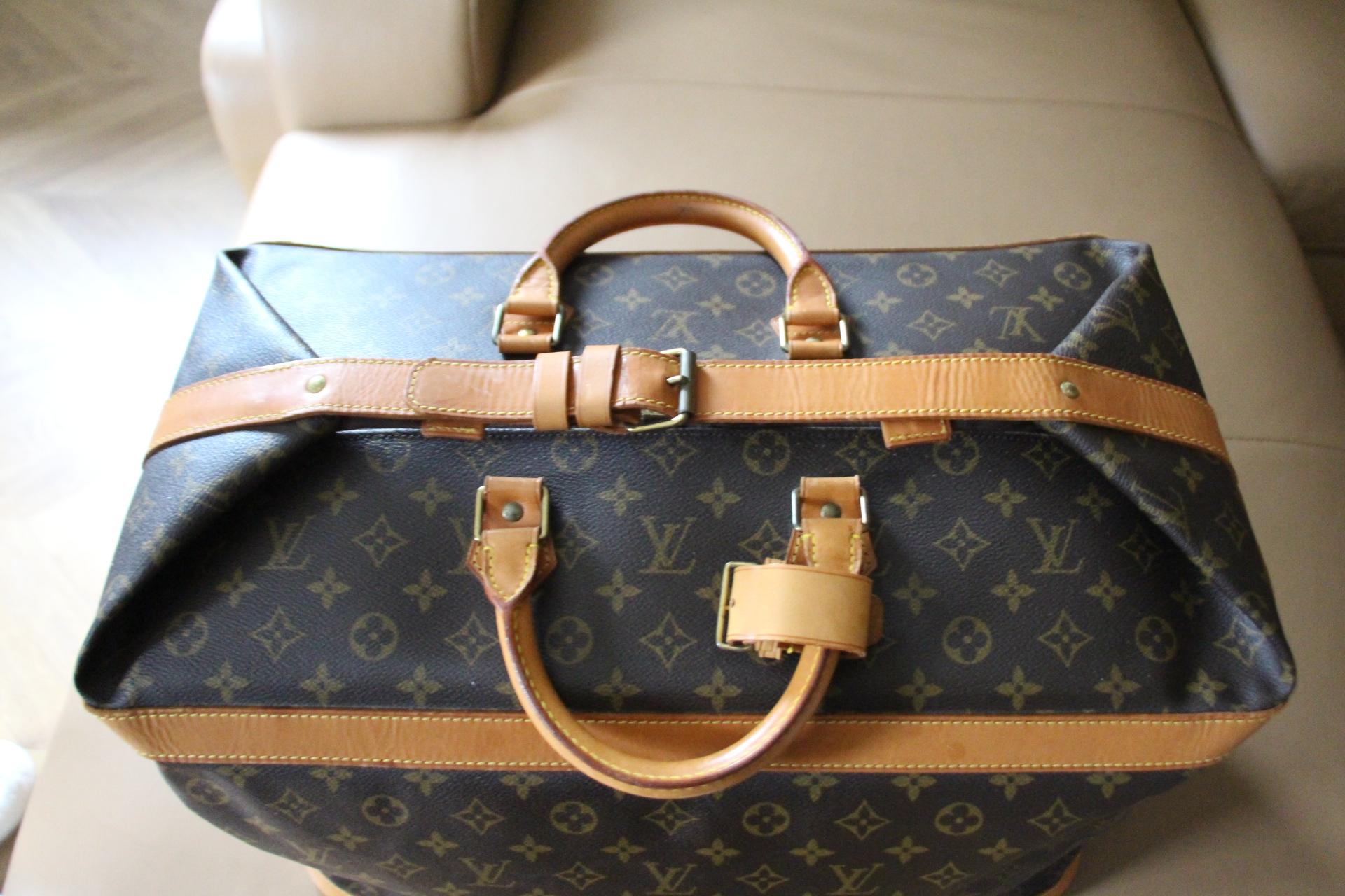 Grand sac Louis Vuitton 50, Grand sac Louis Vuitton Duffle Bag, Louis Vuitton Travel en vente 5