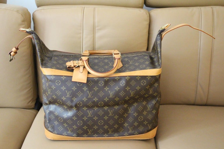 Large Louis Vuitton Bag 50, Large Louis Vuitton Duffle Bag,Louis Vuitton Travel at 1stDibs