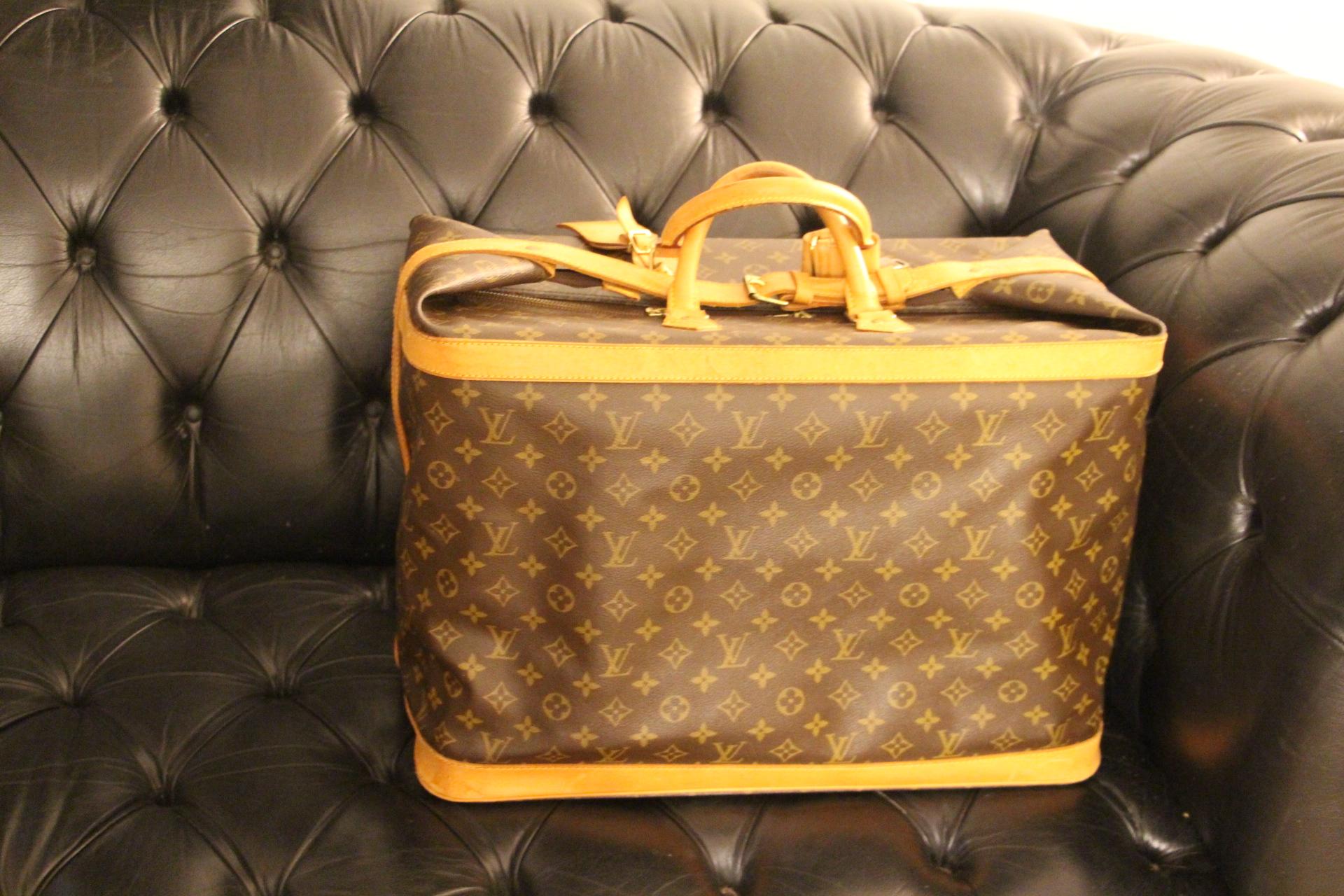 Brown Large Louis Vuitton Bag 50, Large Louis Vuitton Duffle Bag, Louis Vuitton Travel