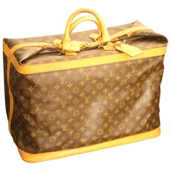 Retro Large Louis Vuitton Bag 50, Large Louis Vuitton Duffle Bag, Louis Vuitton Travel