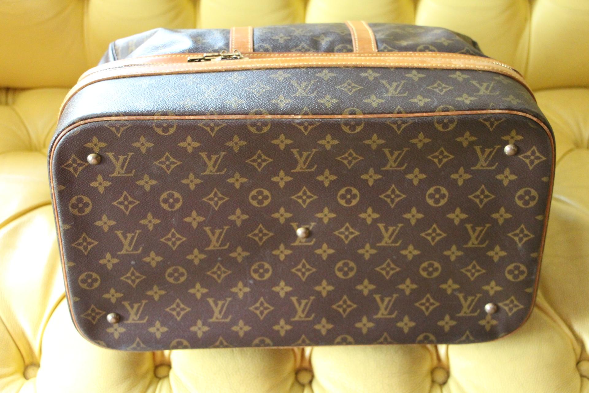 Women's or Men's Large Louis Vuitton Bag, Large Louis Vuitton Duffle Bag, Louis Vuitton Boston Ba