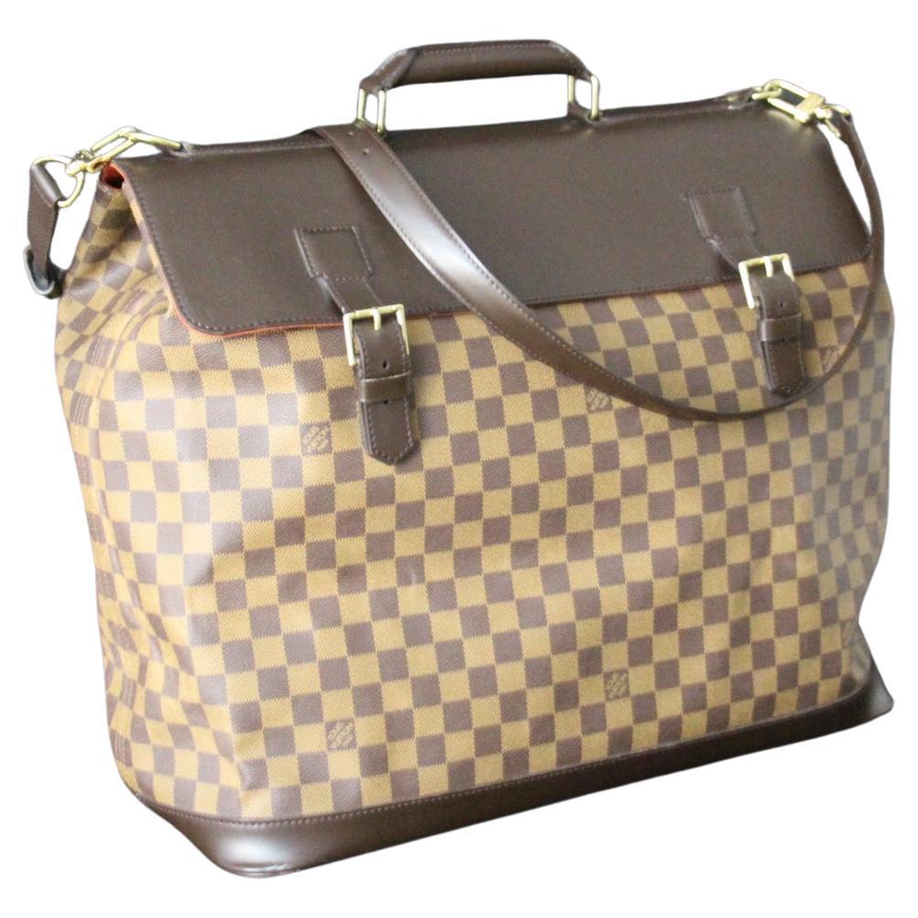 Large Louis Vuitton Bag, Louis Vuitton Ebene Damier Bag, Vuitton Travel Bag For Sale