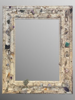 Large Louis XIV Style Mirror by Sophie Gallardo and Georges Cassan