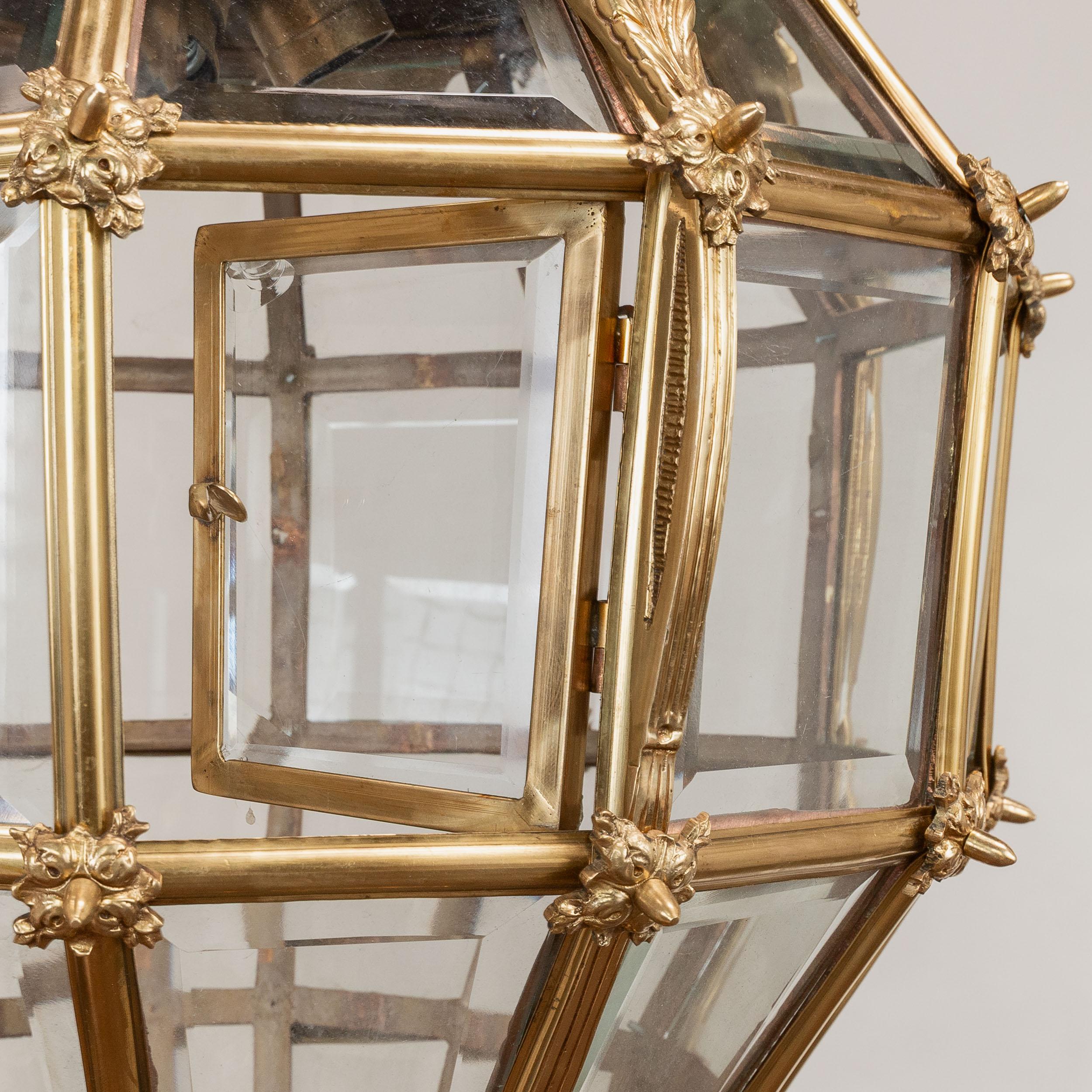 Large Louis XIV Style ‘Versailles’ Lantern For Sale 5