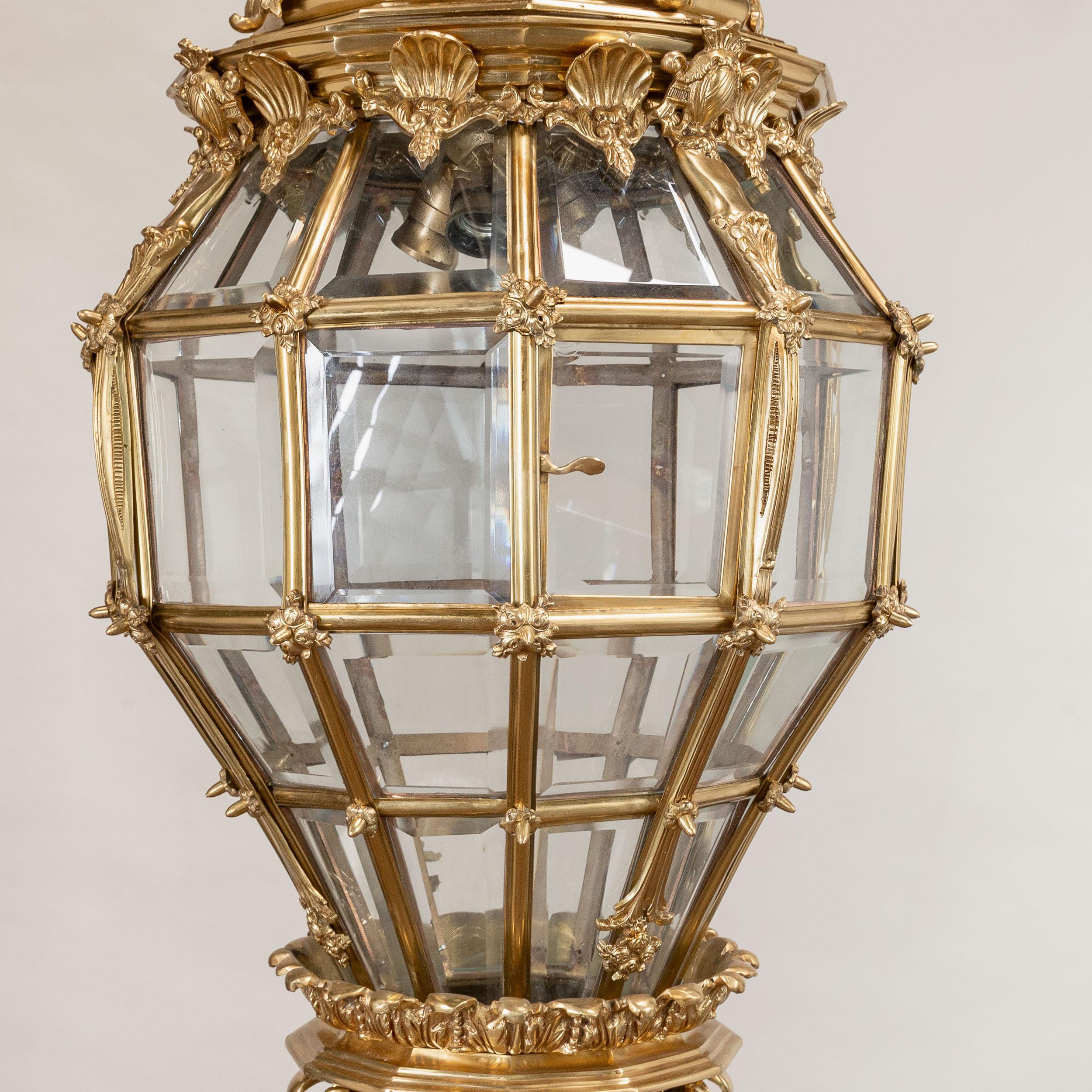 Large Louis XIV Style ‘Versailles’ Lantern For Sale 6