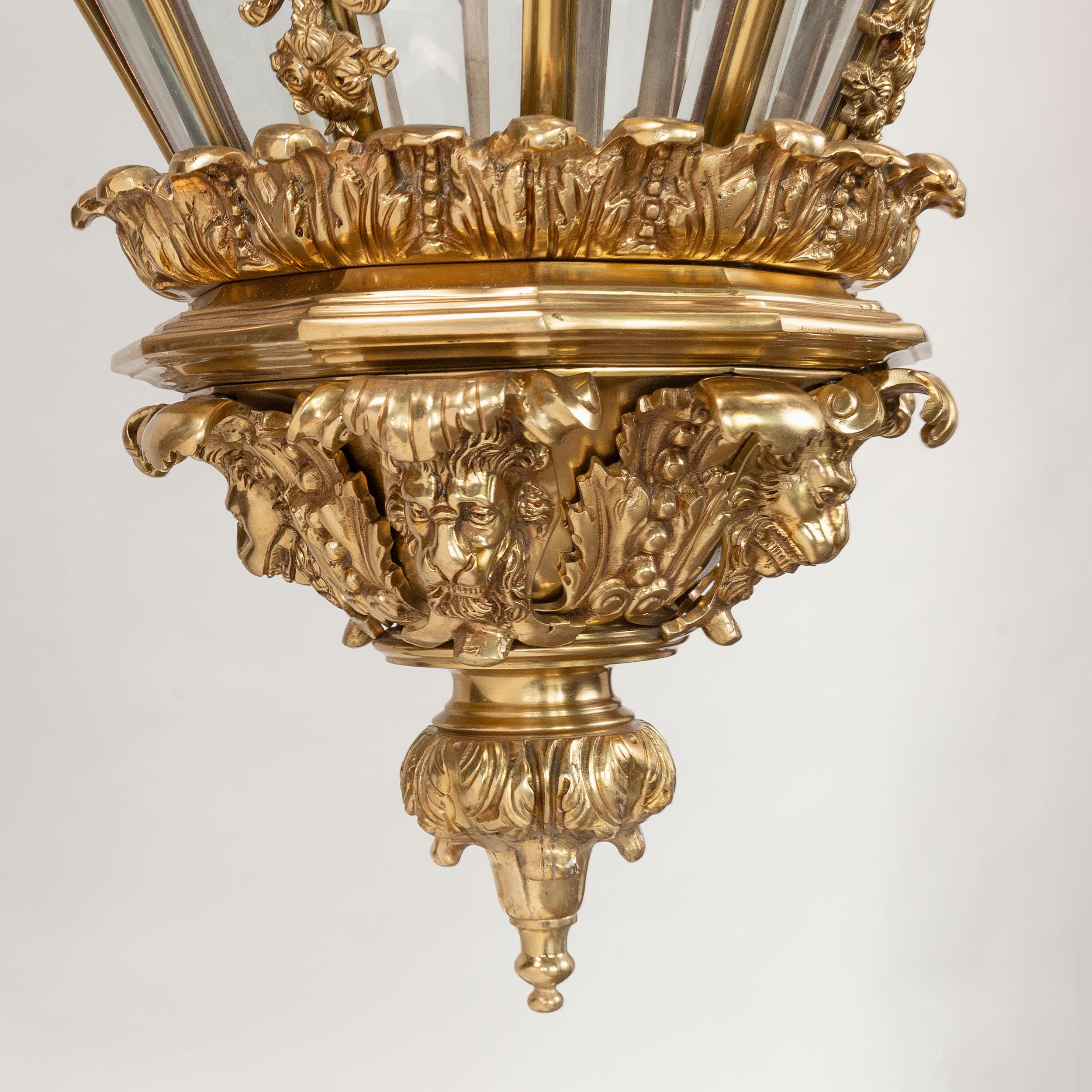Large Louis XIV Style ‘Versailles’ Lantern For Sale 2