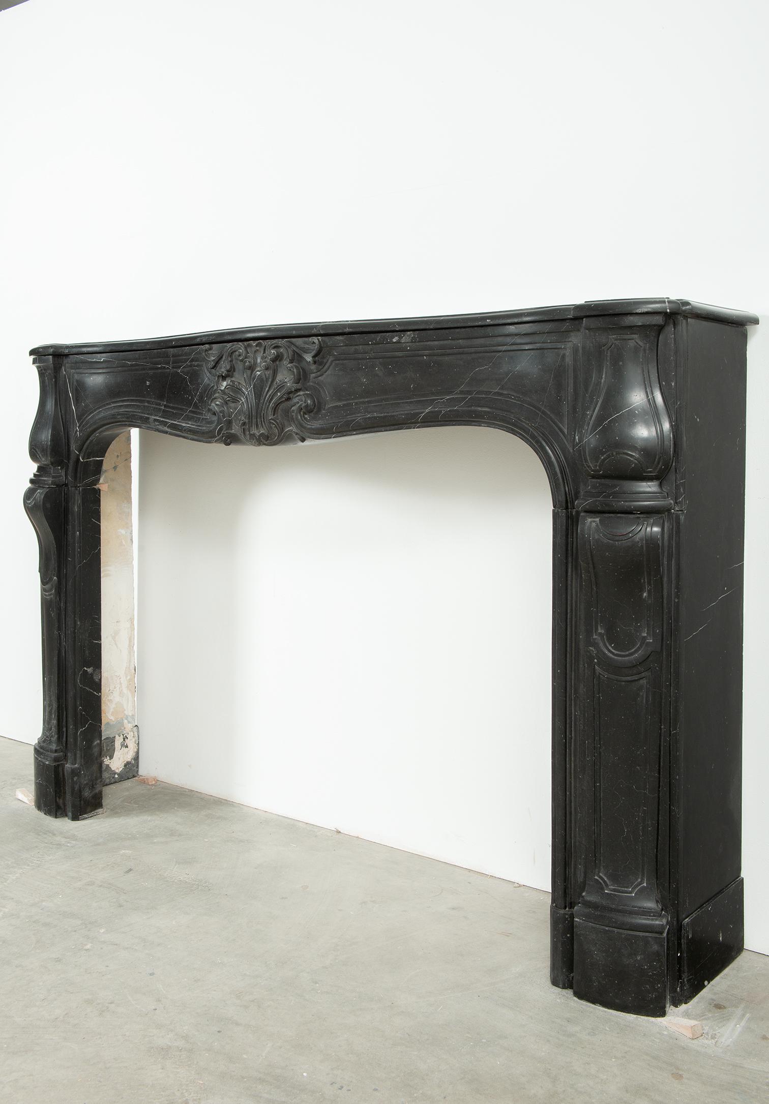 Large Louis XV Fireplace Mantel For Sale 4