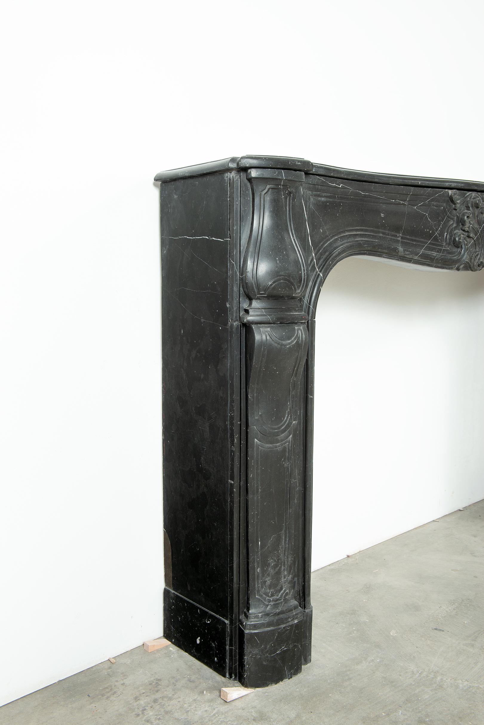 18th Century and Earlier Large Louis XV Fireplace Mantel For Sale