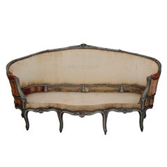 Large Louis XV Period Painted Sofa, circa 1760
