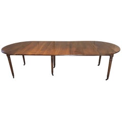 Antique Large Louis XVI 19th Century French Provincial Extending Dining Table
