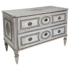 Large Louis XVI Painted Chest of Drawers