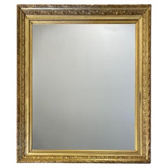 Large Louis XVI Style Giltwood Mirror