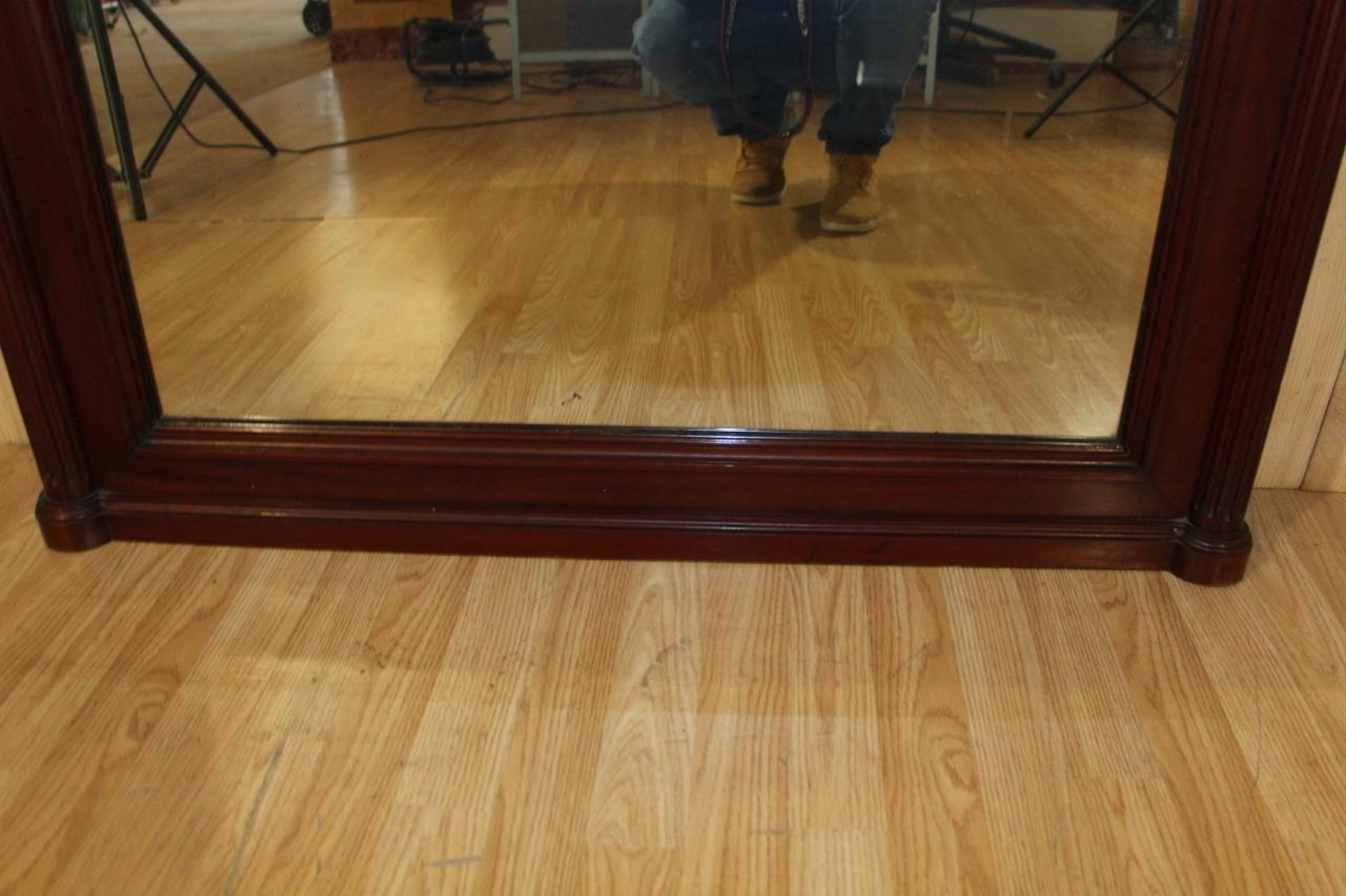 Large Louis XVI Style Mirror In Good Condition For Sale In Charmes, FR