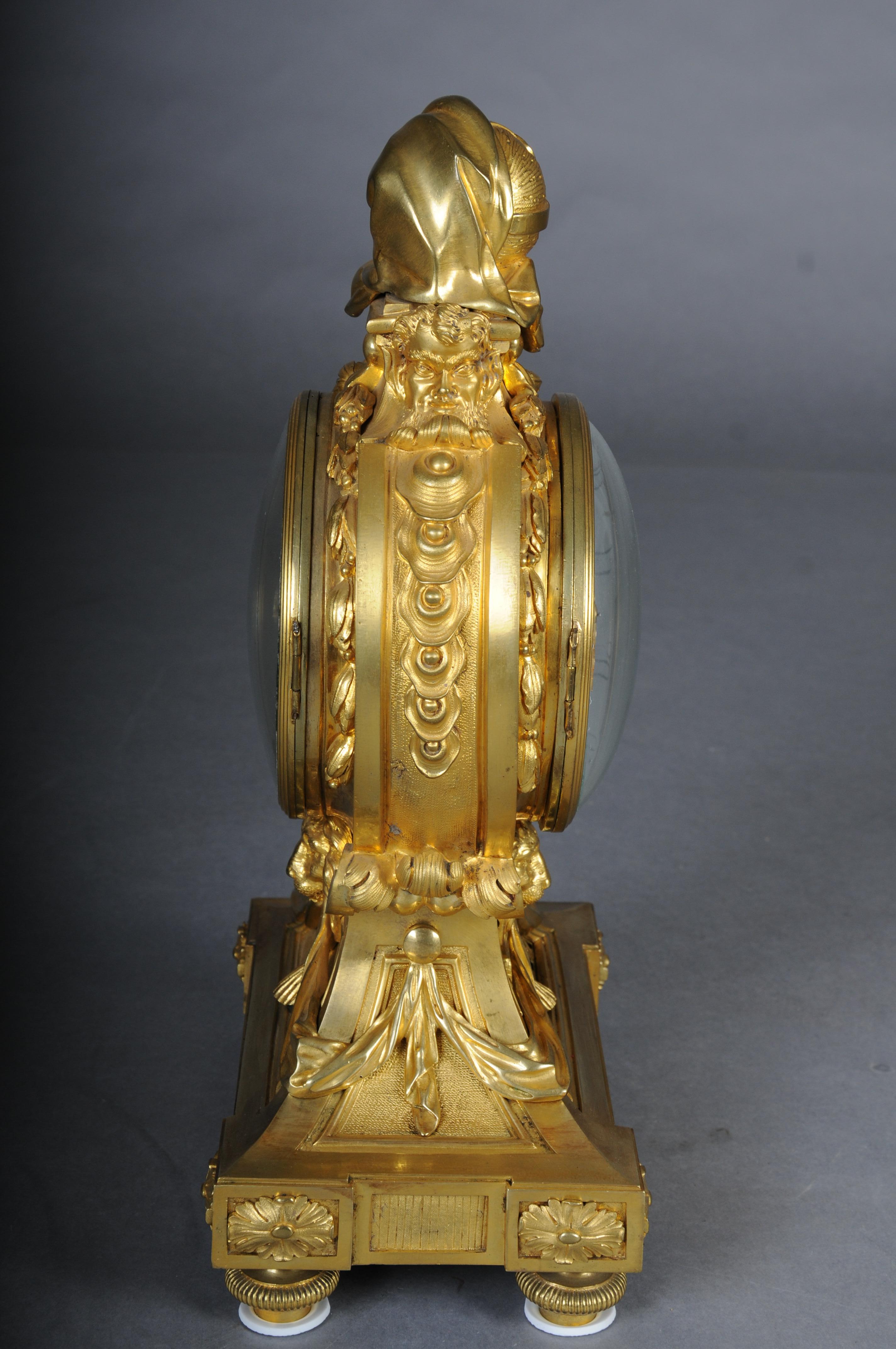 Mid-19th Century Large Louis XVI-style pendulum clock Paris, late 19th century For Sale