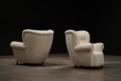 Large Lounge Chair, Shearling