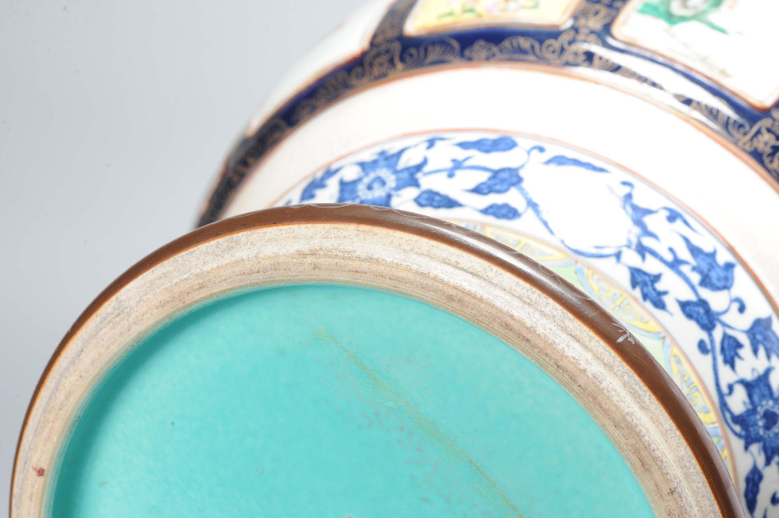 Large Lovely Modern Chinese Porcelain Proc Vase in Fencai Palette, China For Sale 14
