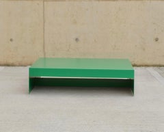 Large Low Green Single Form Coffee / Sofa Table - Customisable