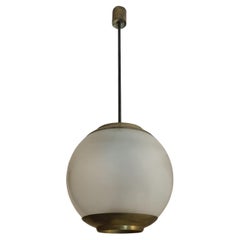 Large LS2 ceiling lamp designed by Luigi Caccia Dominioni for Azucena 1952