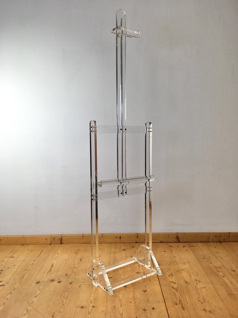 Lucite Standing Easel For Sale at 1stDibs