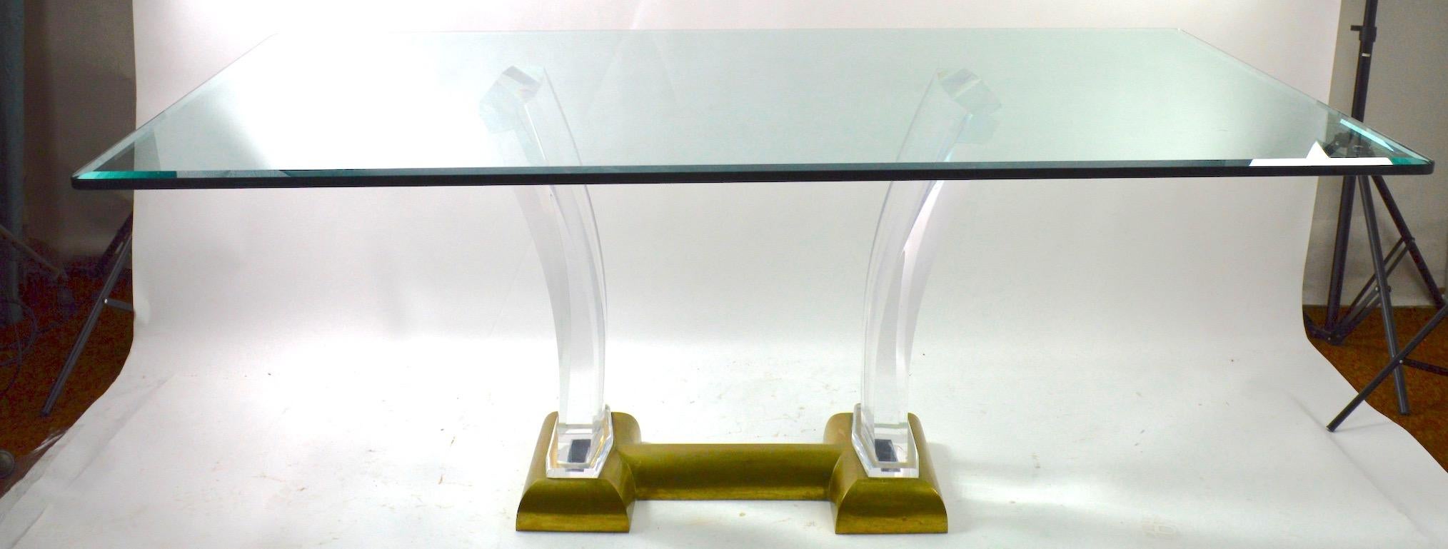 jeffrey bigelow lucite table