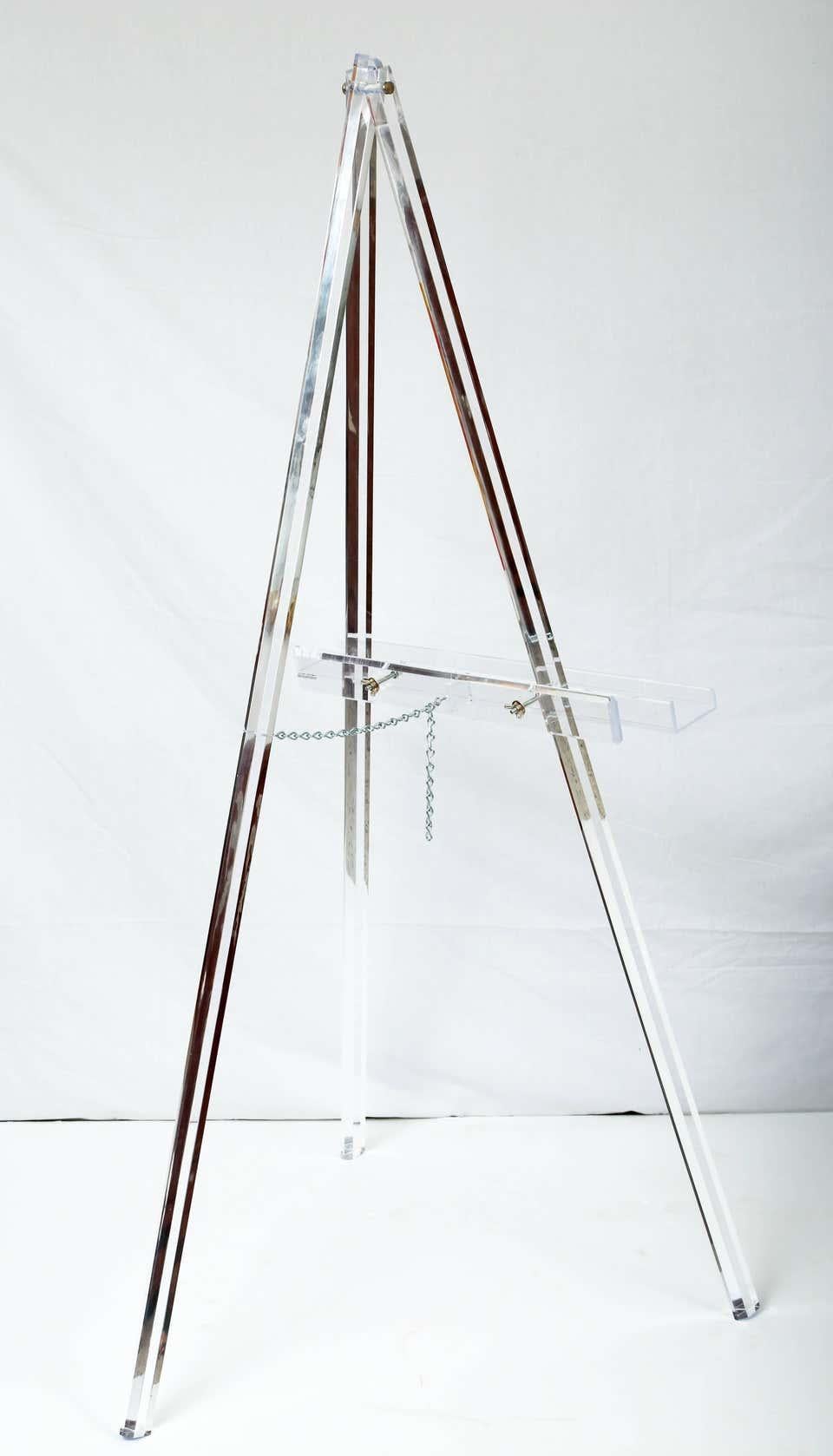 Acrylic Large Lucite Easel