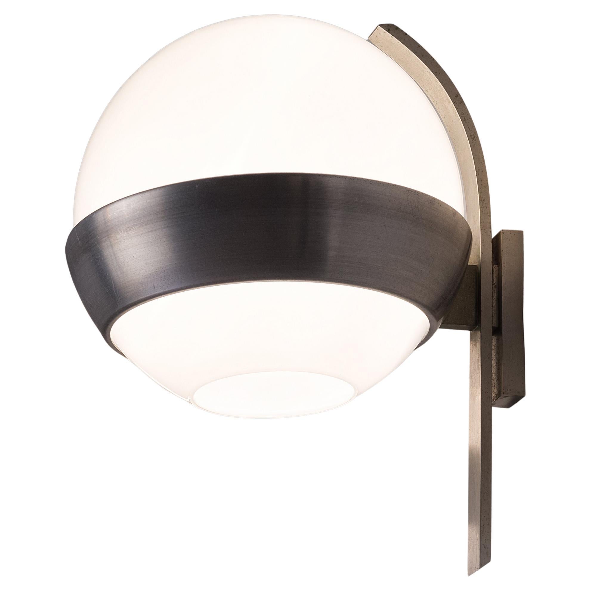 Large Lumi Milano Wall Light in Aluminum For Sale
