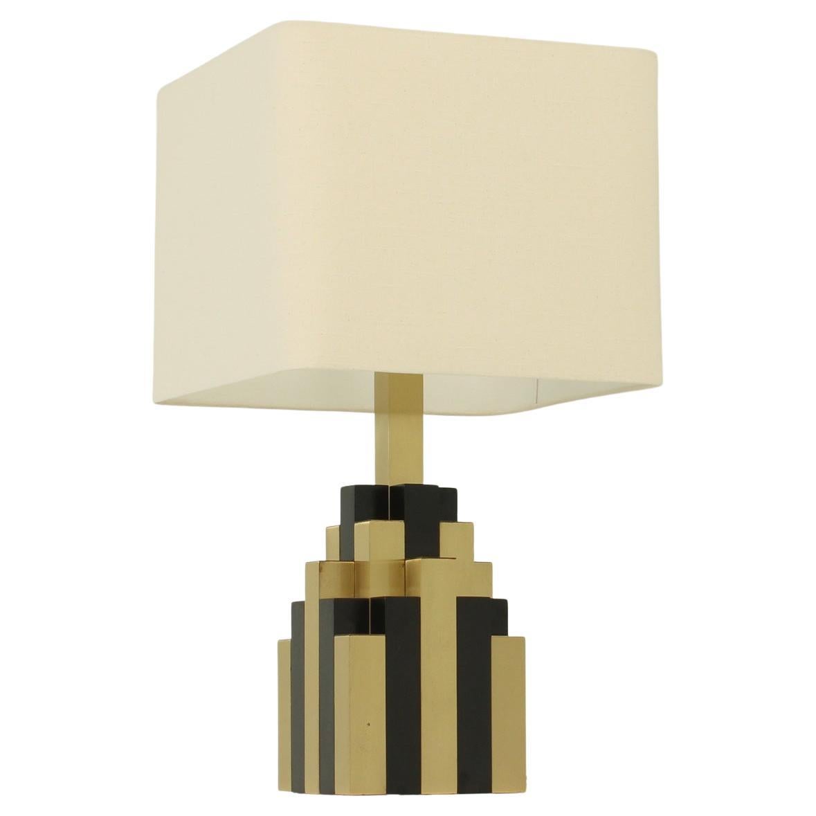 Large Lumica Cityscape Table Lamp, Spain, 1970's For Sale